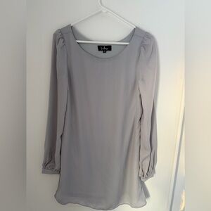 Lulu's Soft Gray dress